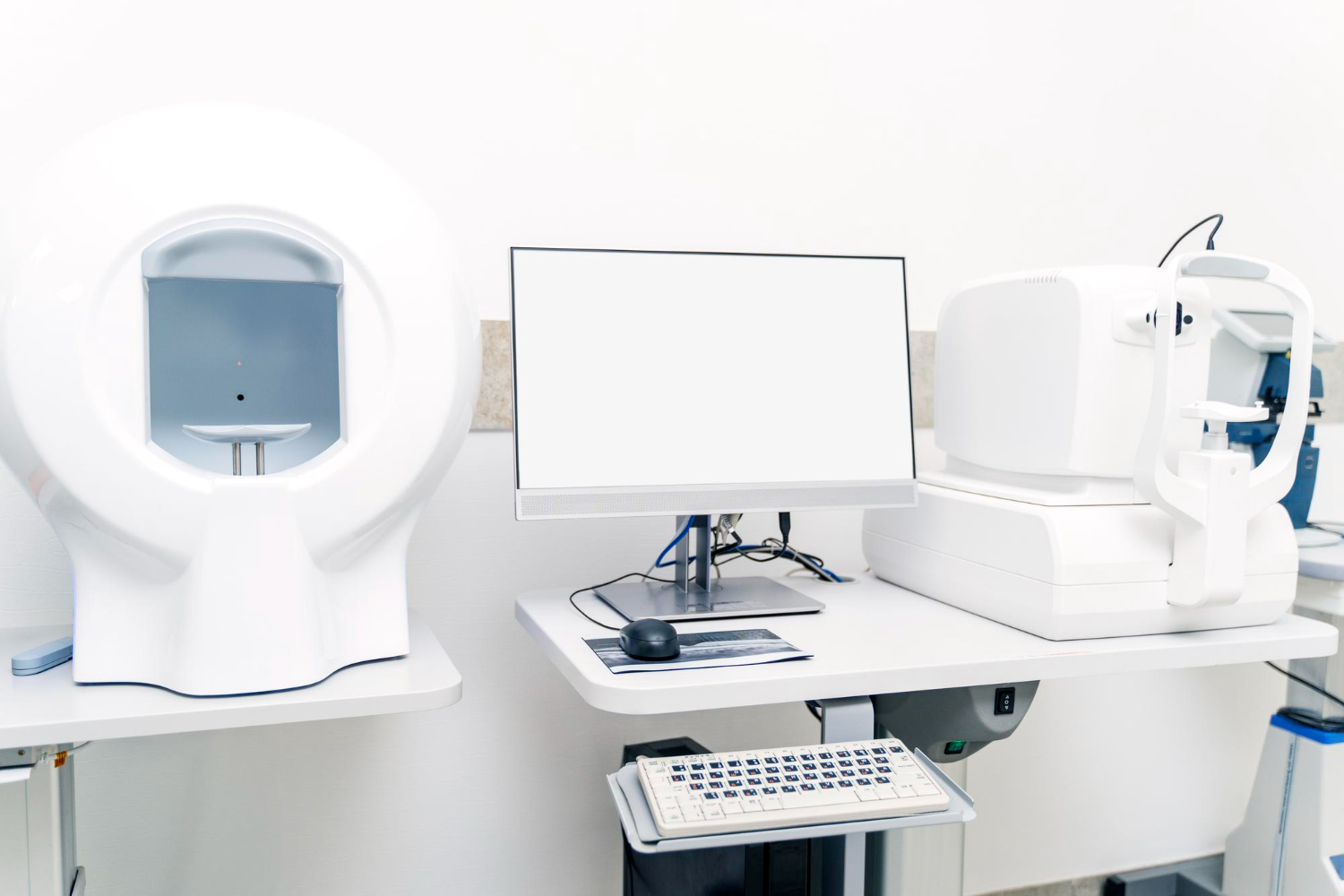 Ophthalmologische Geräte in der Augenarztpraxis